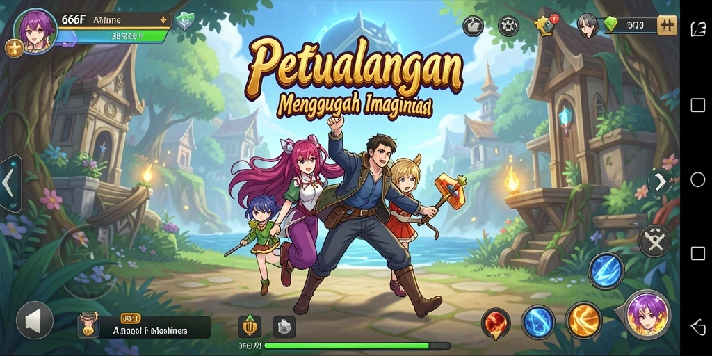 Tangkap momen seru dalam gameplay Anime 666F yang menakjubkan.