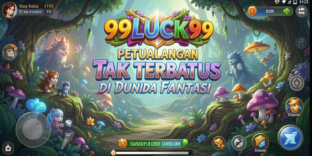 Tampilan gameplay <strong>99LUCK99</strong> yang penuh aksi petualangan.