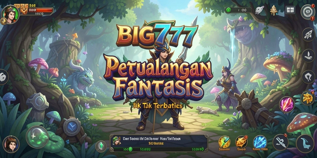 Tampilan gameplay menarik menampilkan pertarungan epik dan eksplorasi dunia.