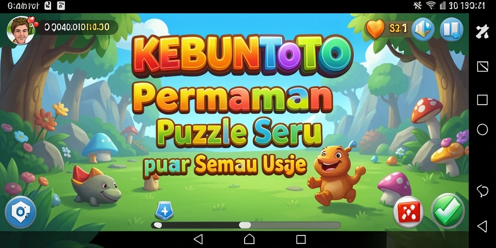 Gameplay KEBUNTOTO yang menantang dan menarik untuk pemain.